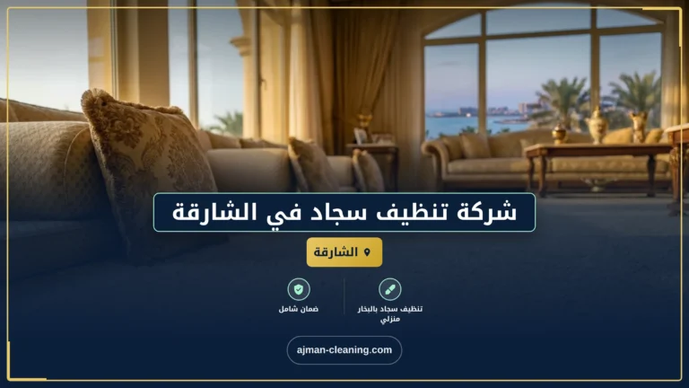 شركة تنظيف سجاد في الشارقة |+971501732352| تنظيف بالبخار