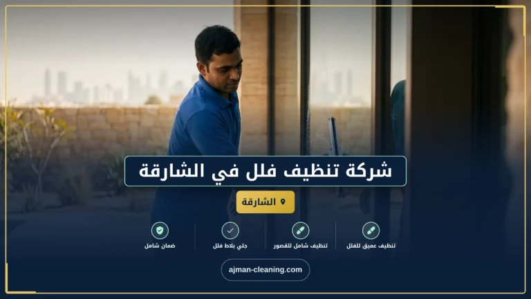 شركة تنظيف فلل في الشارقة |+971501732352| تعقيم منازل
