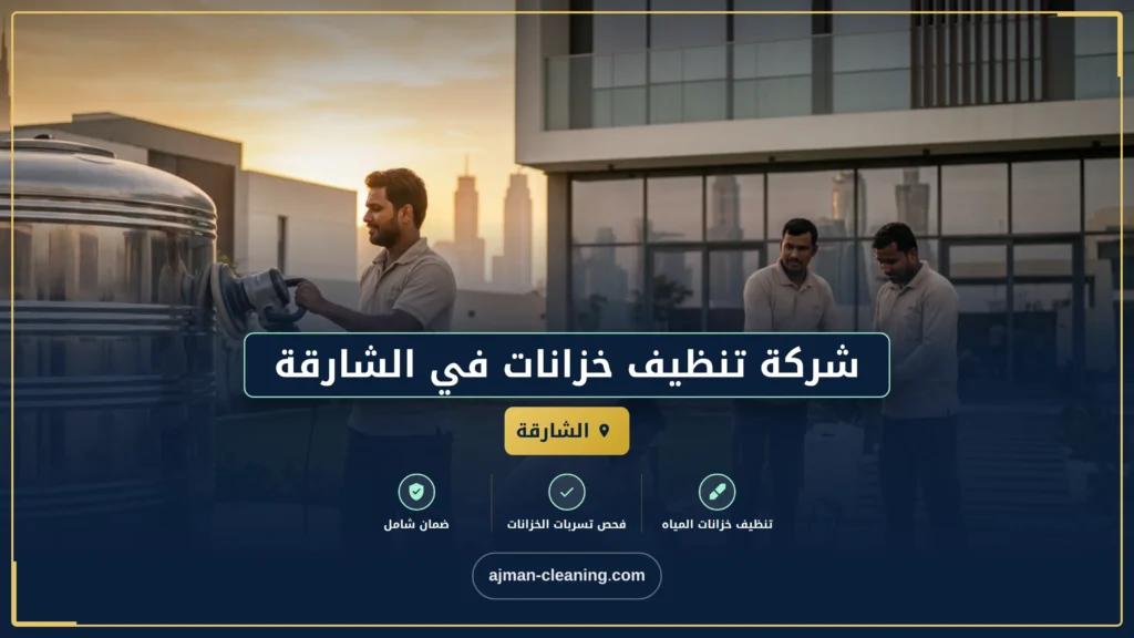 صورة شركة تنظيف خزانات في الشارقة