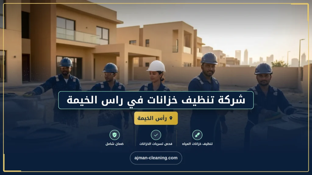 صورة شركة تنظيف خزانات في راس الخيمة