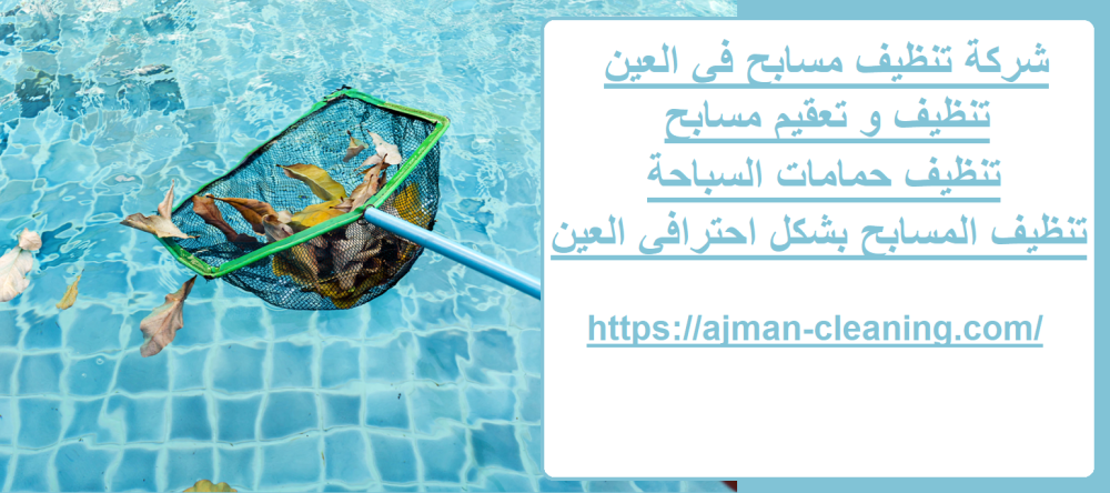 شركة تنظيف مسابح في العين