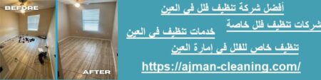 أفضل شركة تنظيف فلل في العين
