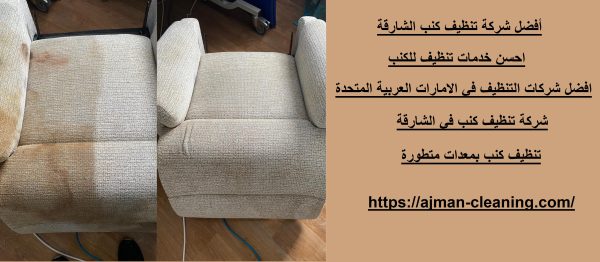 أفضل شركة تنظيف كنب الشارقة
