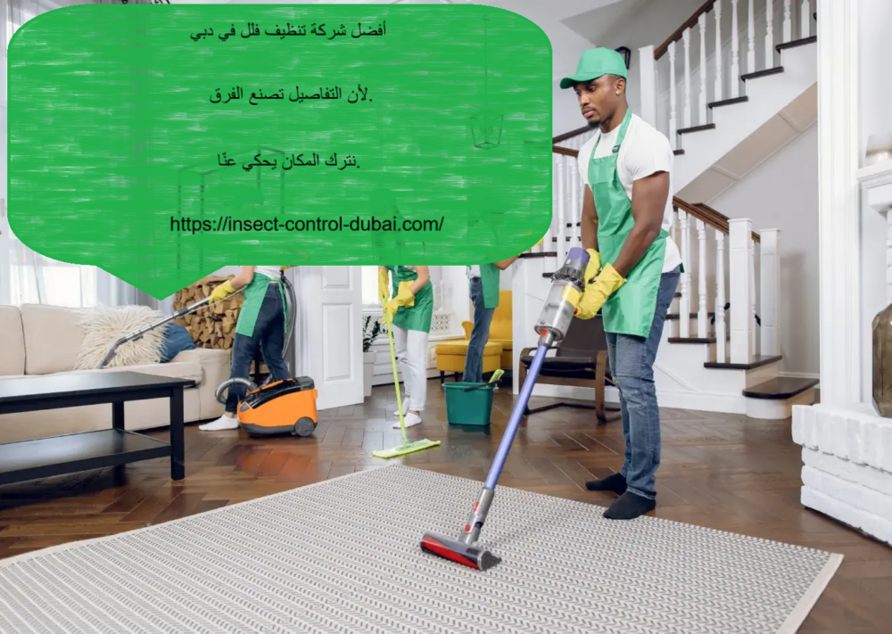 شركة تنظيف فلل في دبي