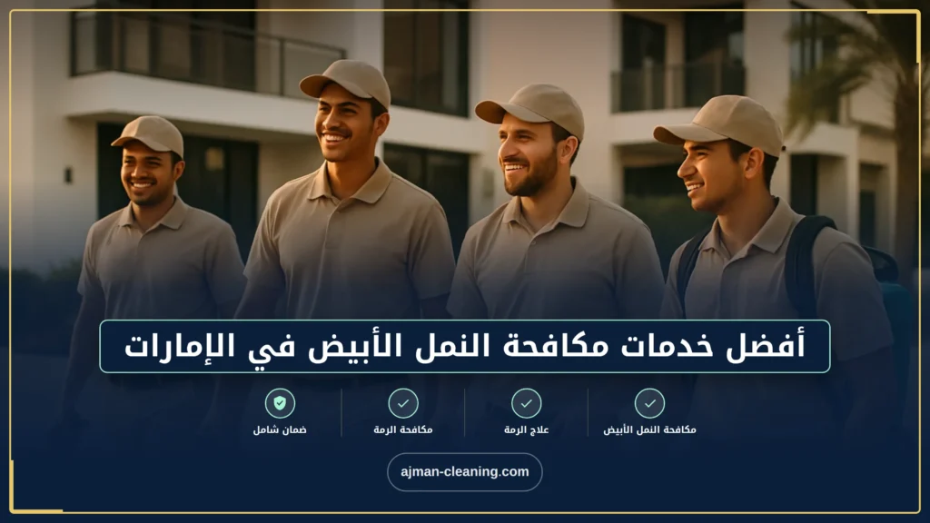 صورة أفضل خدمات مكافحة النمل الأبيض في الإمارات | شركة وعد الامارات